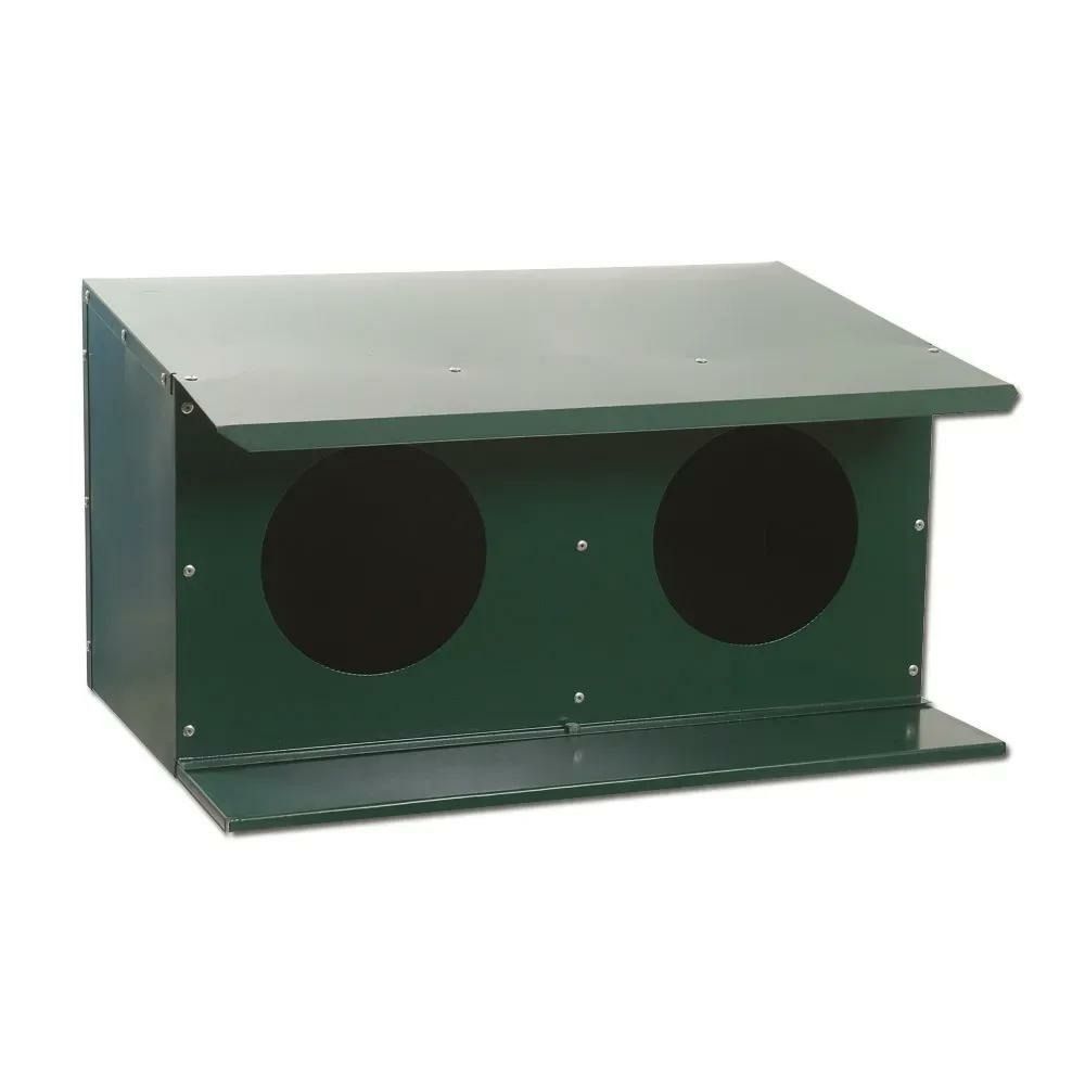 Pigeonnier extérieur 2 places  thermolaq. Vert