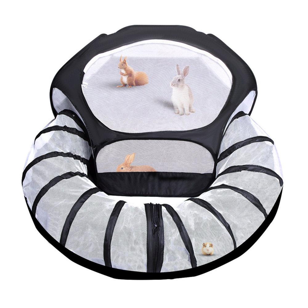 Parc pliable pour animaux de compagnie mcboson tente de jeu pour petits animaux