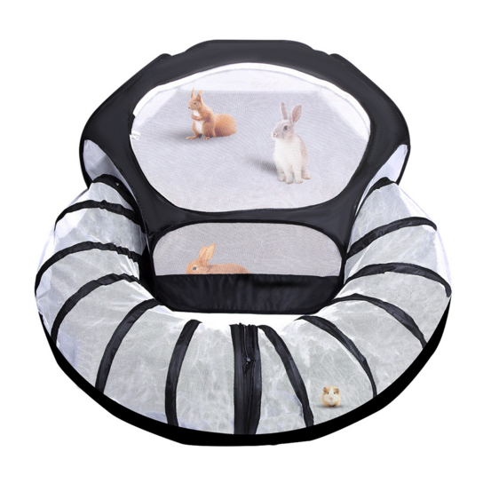 Parc pliable pour animaux de compagnie mcboson tente de jeu pour petits animaux