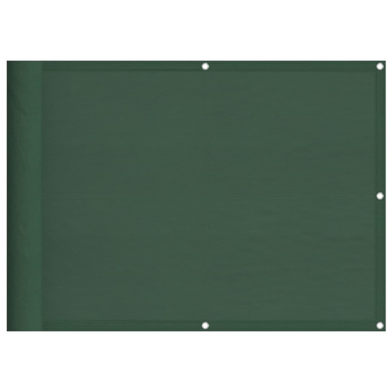 Écran de balcon vert foncé 75x1000 cm 100% polyester oxford