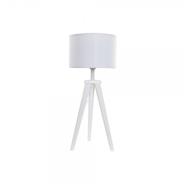 Lampe de bureau  blanc polyester bois 220 v 50 w