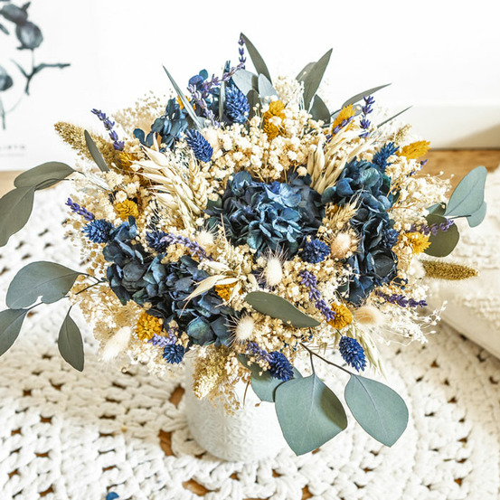 Bouquet de fleurs séchées elise taille m