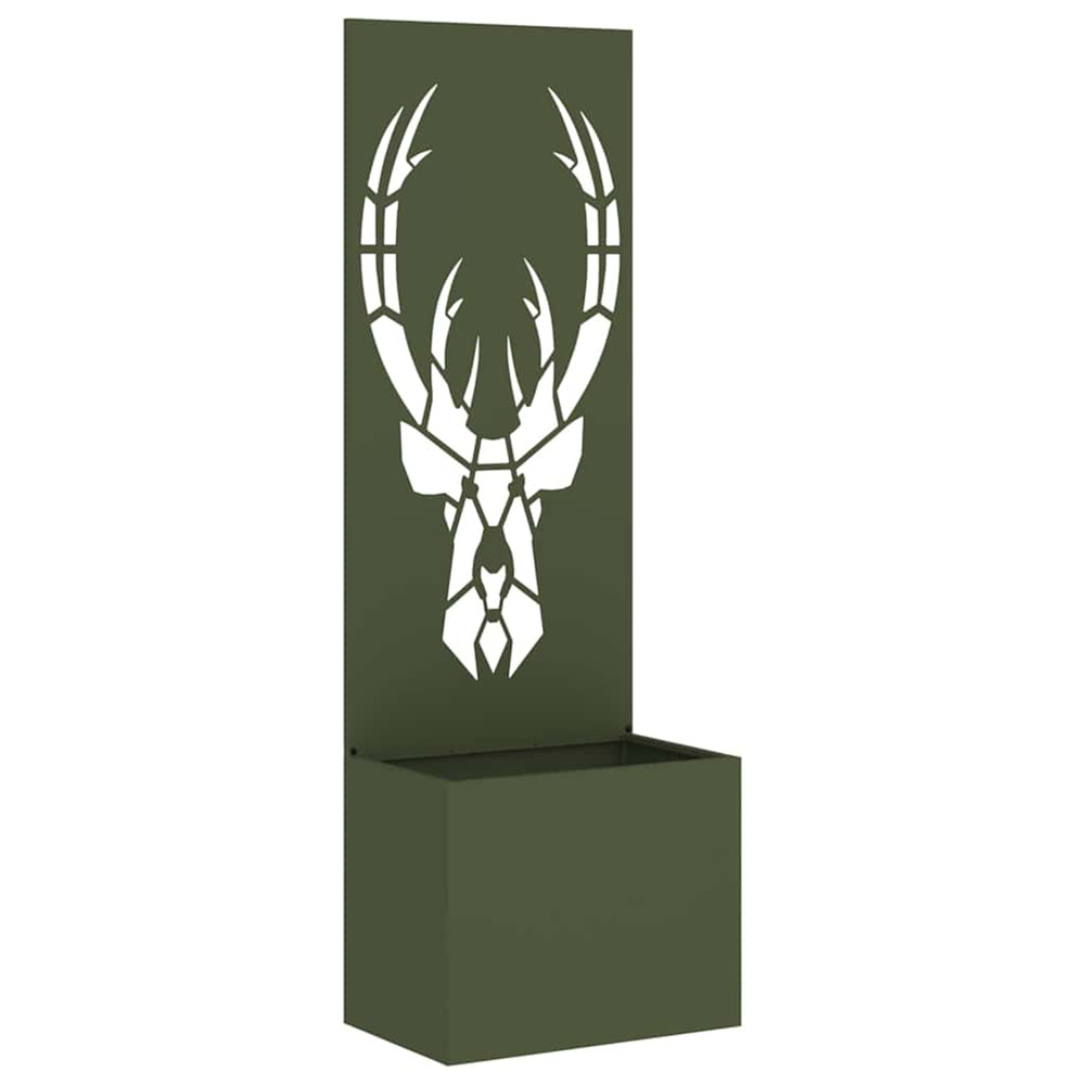 Écran de confidentialité de jardin vert olive 50 x 140 cm