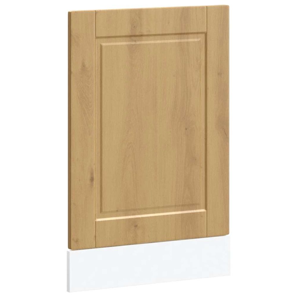Panneau de lave-vaisselle porto chêne artisanal 45x1,5x57 cm