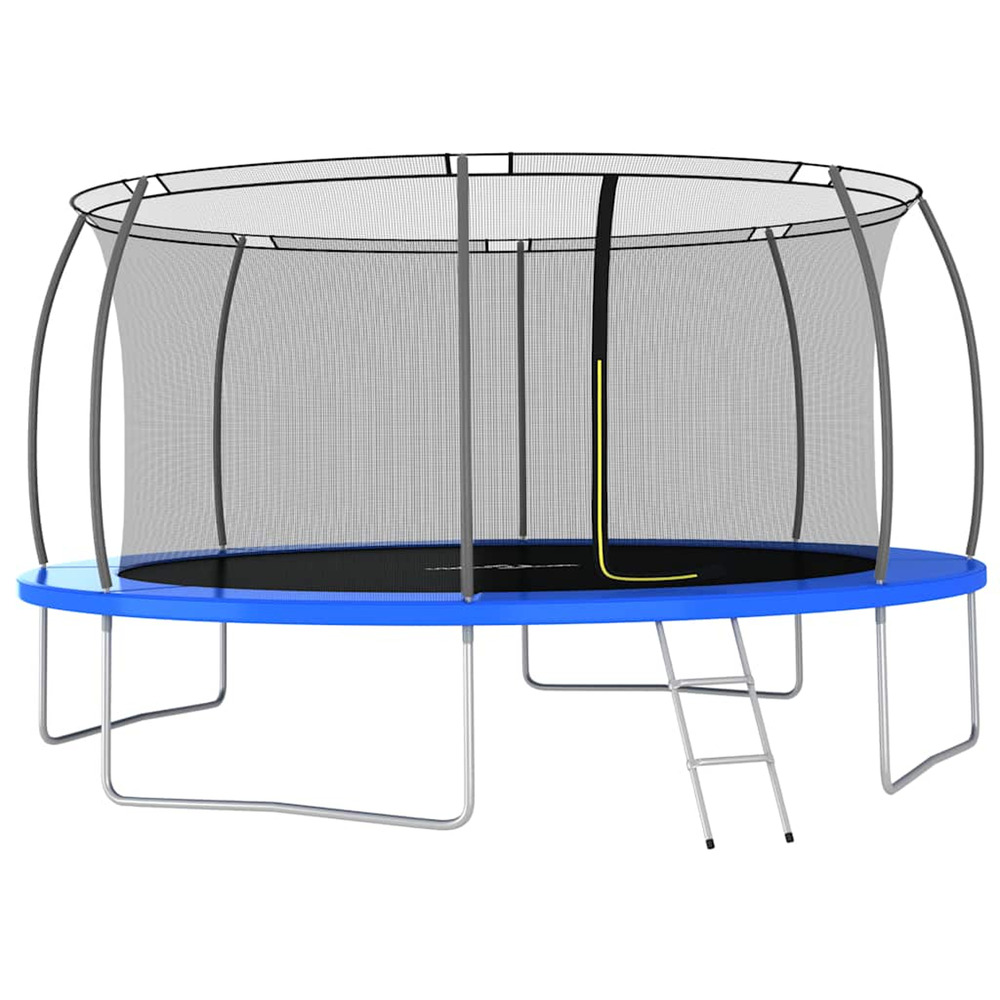 Ensemble de trampoline rond 460x80 cm 150 kg