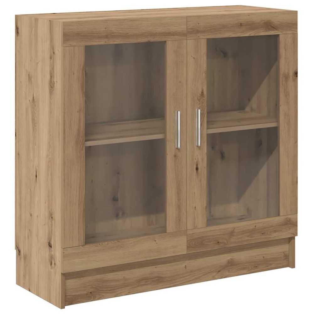 Bibliothèque chêne artisanal 82,5x30,5x80 cm bois d'ingénierie