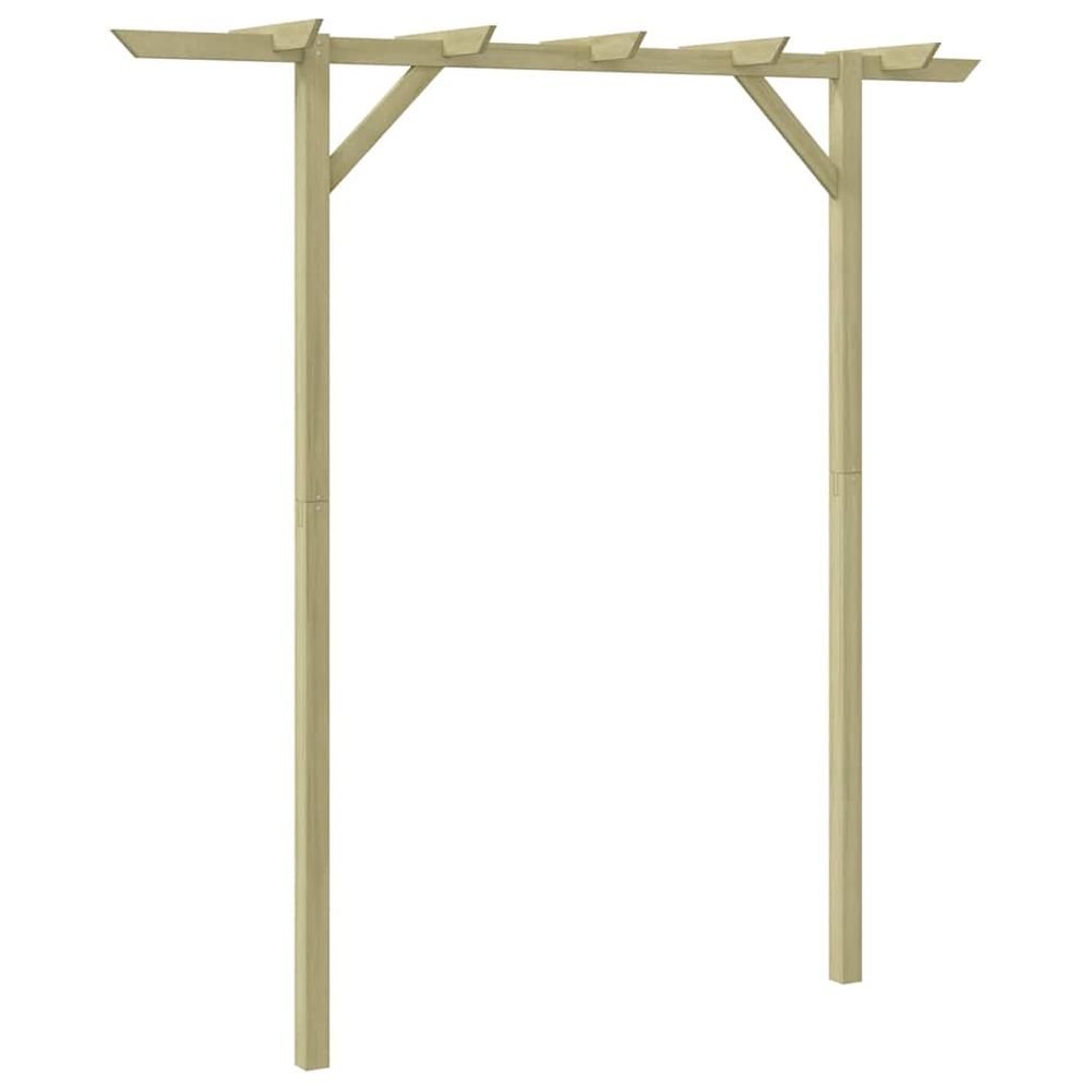 Pergola de jardin 205 x 40 x 203 cm bois