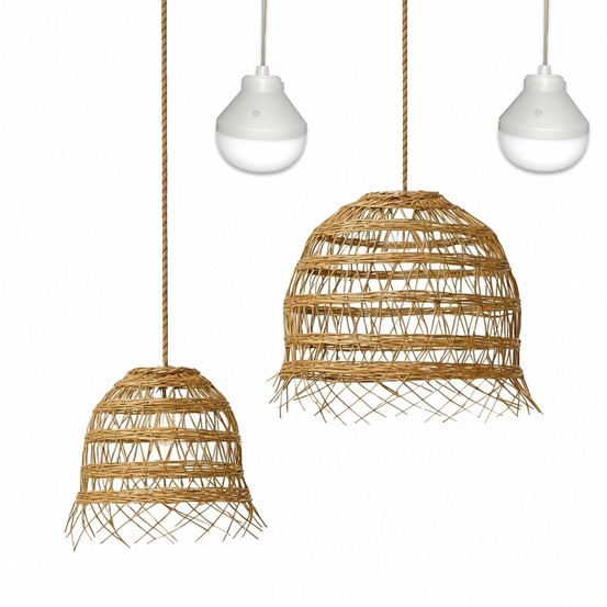 2 suspensions nomades hawaii nomad h35 h45 cm