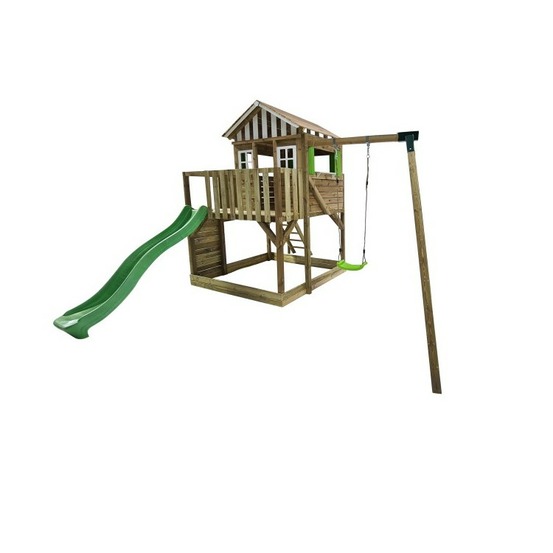 Aire de jeux masgames lollipop xl avec balançoire balançoire individuelle