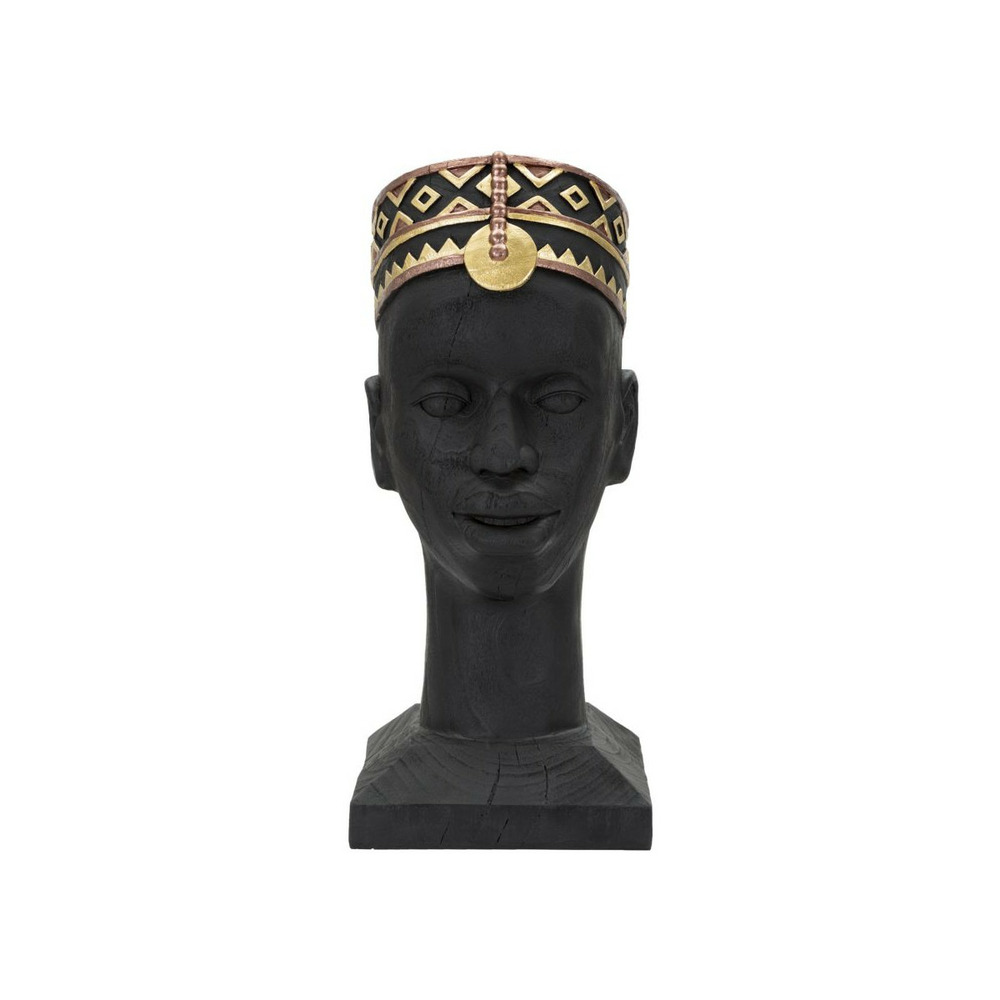 Statue tête homme couvre-chef 