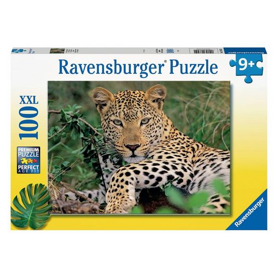 Puzzle 100 p xxl - vio le léopard