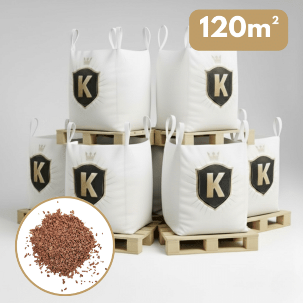 Gravier rose 4/8 mm – pack 6 big bag +/- 1,5t – 120 m²