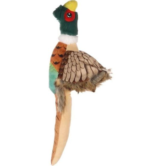 Peluche faisan paloma brun 45 cm, pour chien