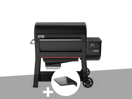 Barbecue à pellets searwood xl 600 + plan de travail