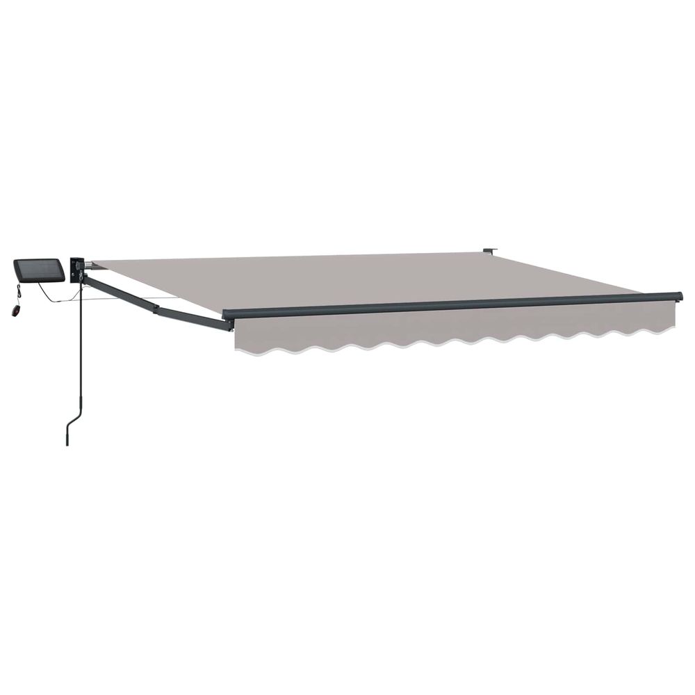 Store rétractable manuel avec leds 3 x 2,5 m