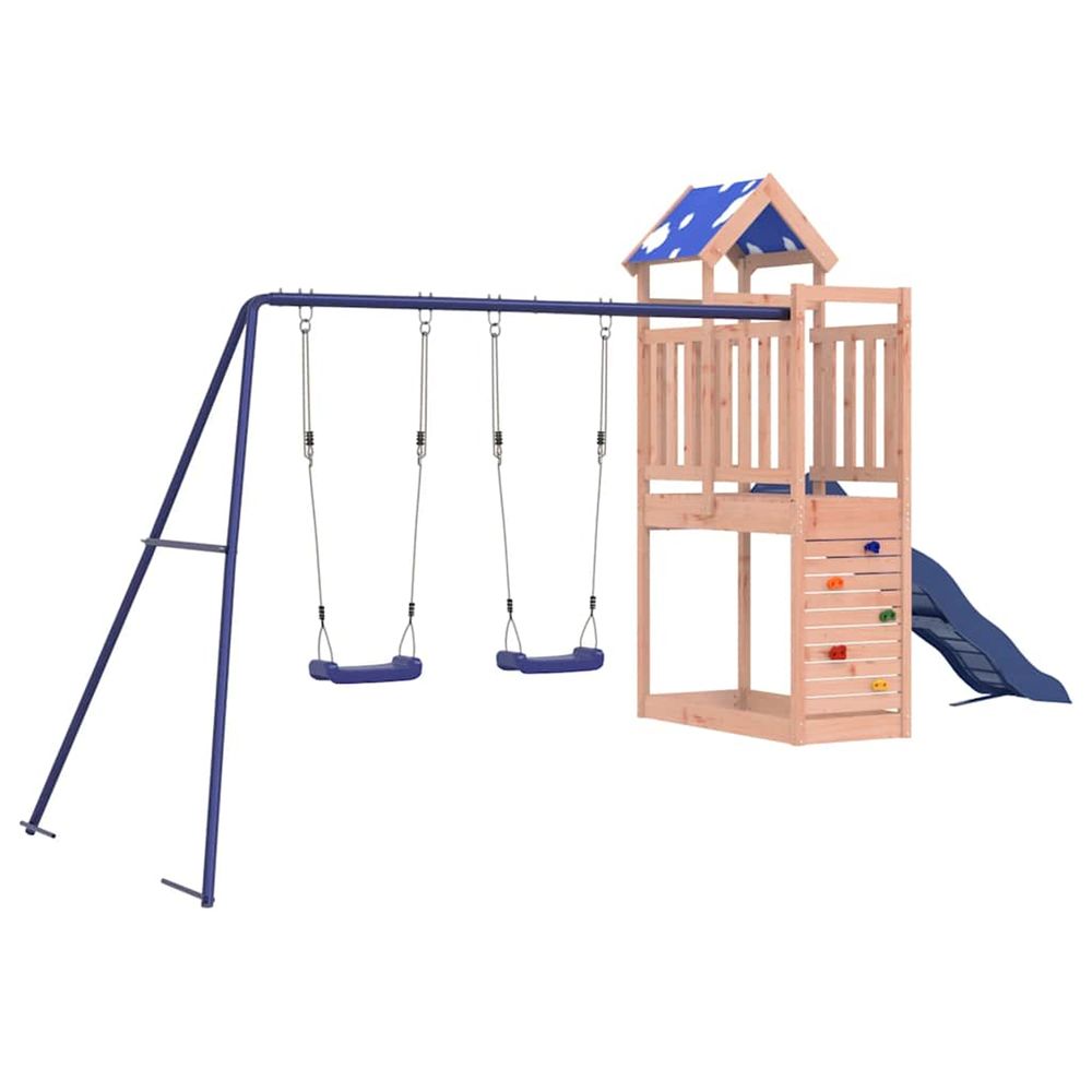 Aire de jeux d'extérieur bois massif de douglas
