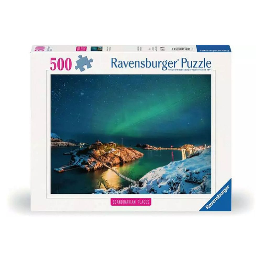 500p puzzle lumieres de norvege