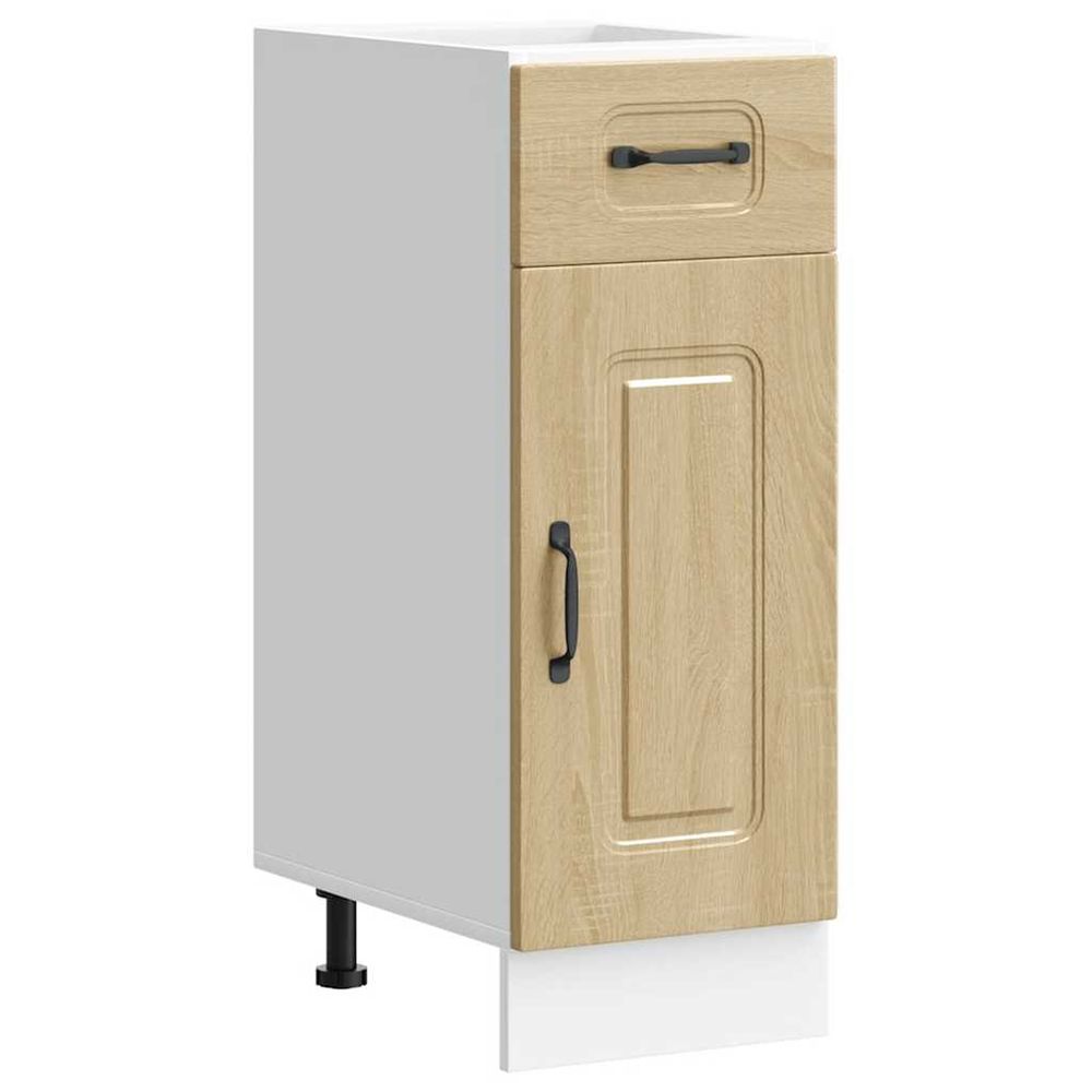 Armoire de cuisine kalmar chêne sonoma bois d'ingénierie