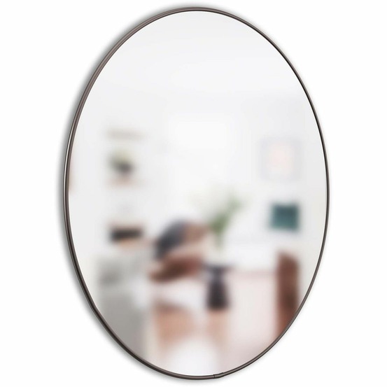 Miroir rond en métal 86 cm hubba