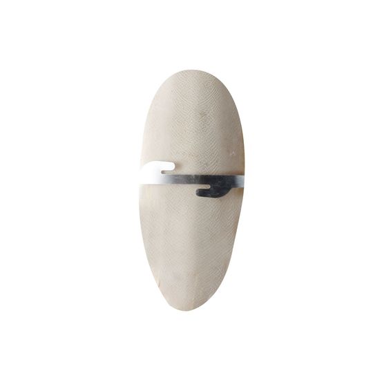 Os de seiche pour oiseaux avec support source naturelle de calcium 11 cm
