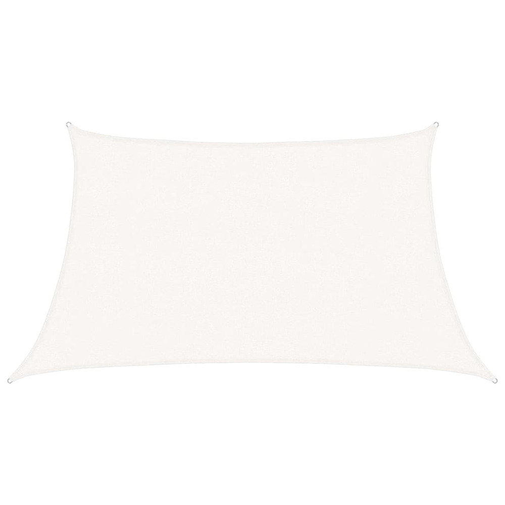 Voile d'ombrage 160 g/m² blanc 3/4x2 m pehd
