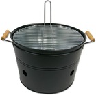 Barbecue cube 32cm avec grill, noir