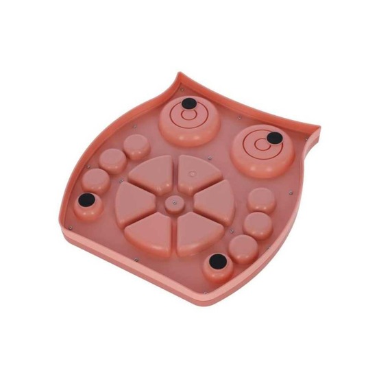 Jeu de réflexion/apprentissage - kerbl - owl - 30 x 28 cm - saumon et marron