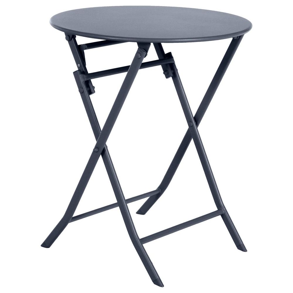 Table de jardin pliante ronde 