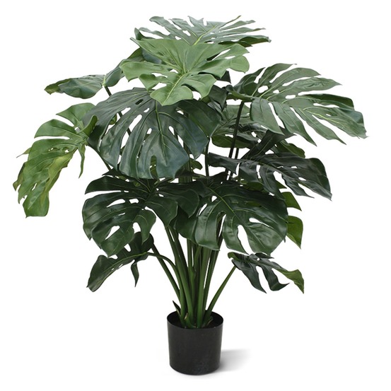 Monstera géant plante artificielle 100 cm