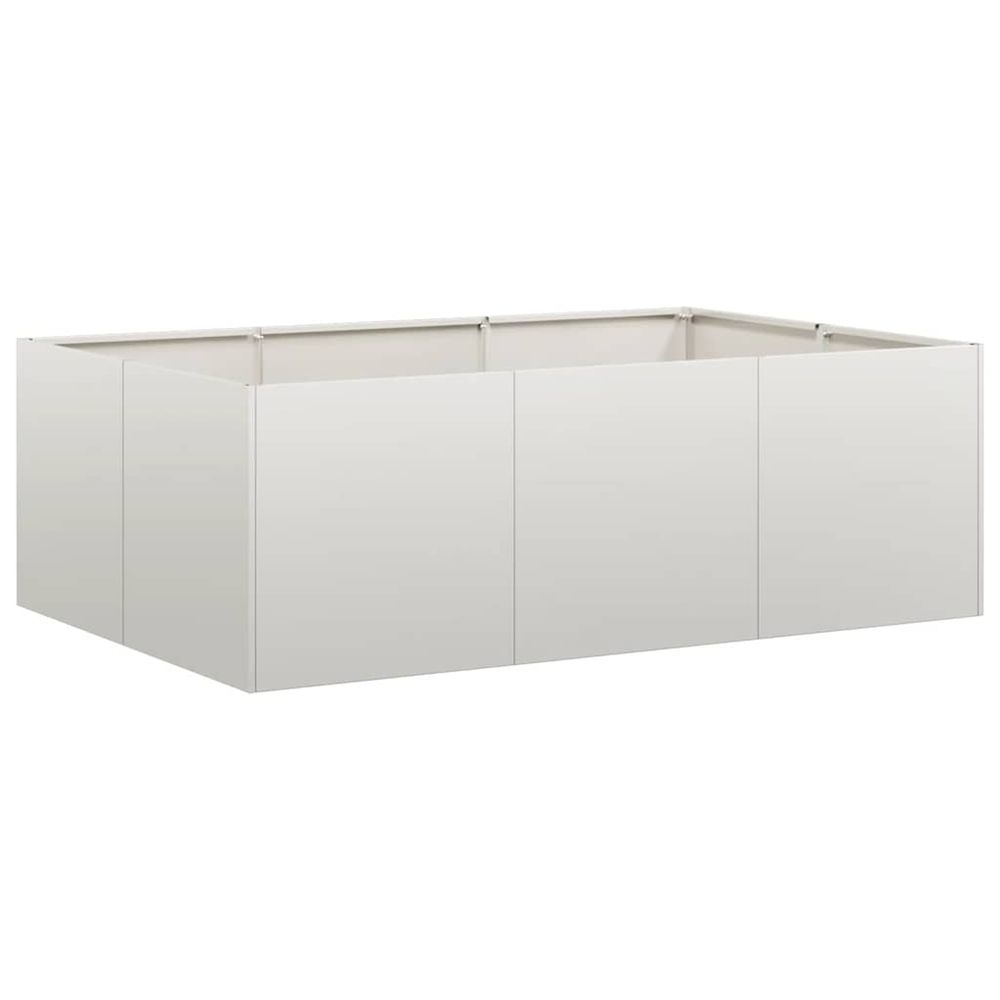 Jardinière d'extérieur 120x80x40 cm acier inoxydable