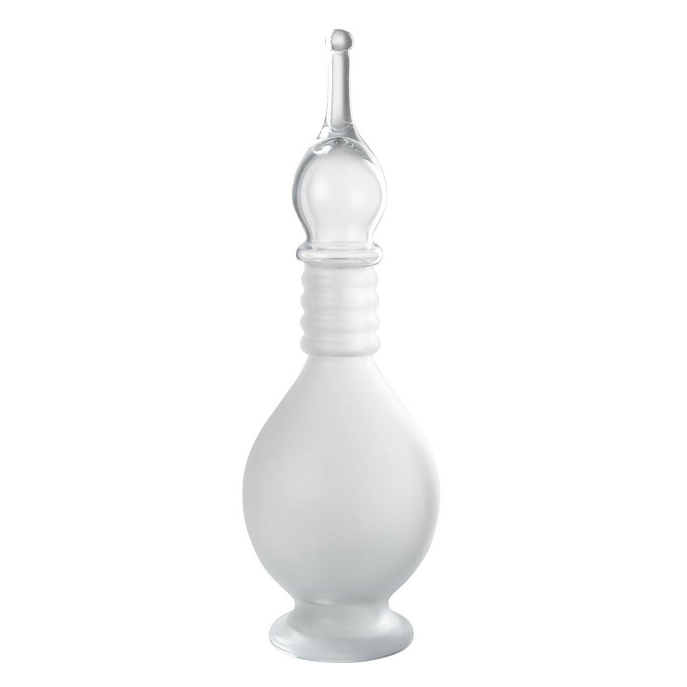 Vase bouchon fiole en verre 