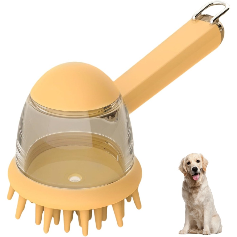 Brosse de bain pour chien - disperse shampoing & massage