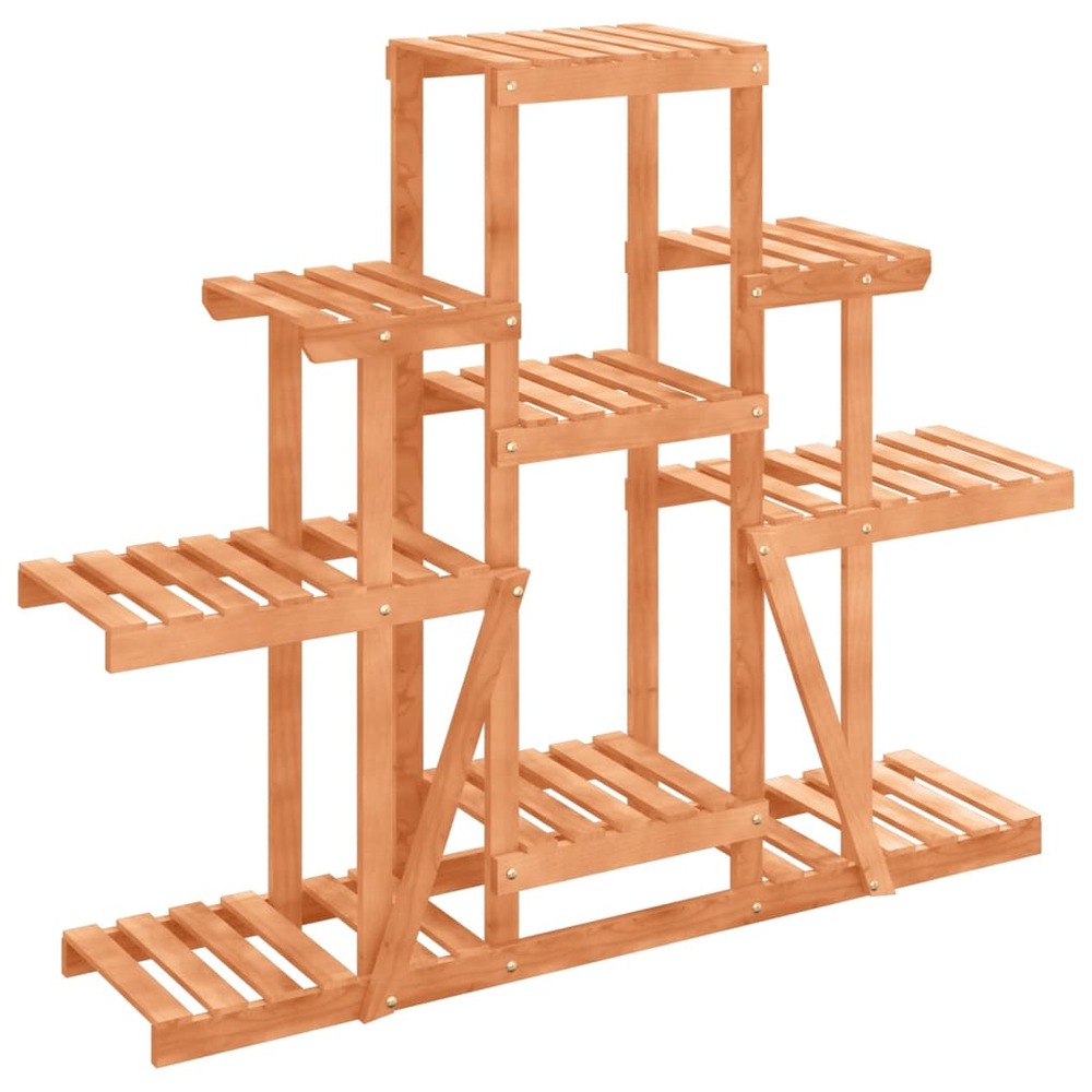 Support à fleurs 110x25x96 cm bois massif de sapin