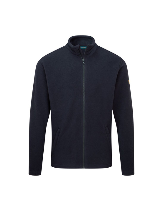 Polaire antistatique esd - taille 4xl - marine - portwest