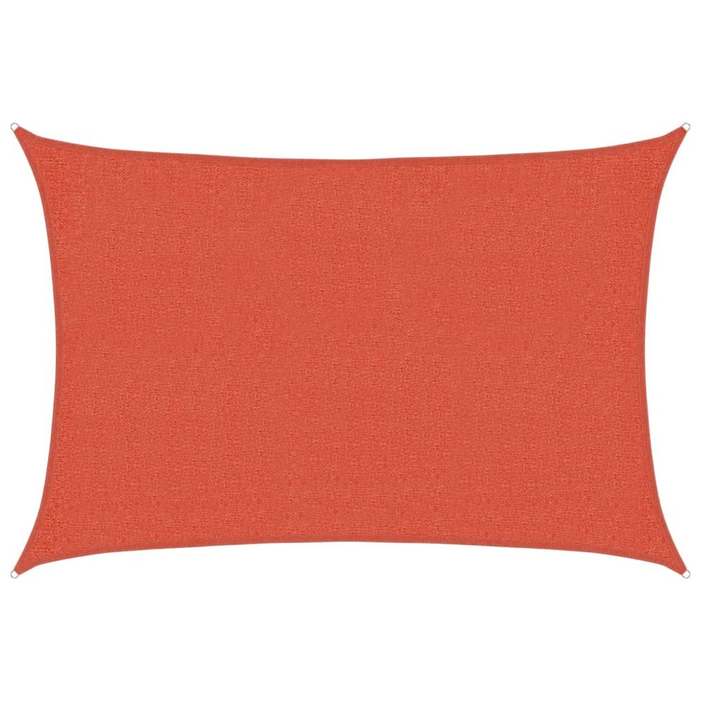 Voile d'ombrage 160 g/m² terre cuite 2x2,5 m pehd