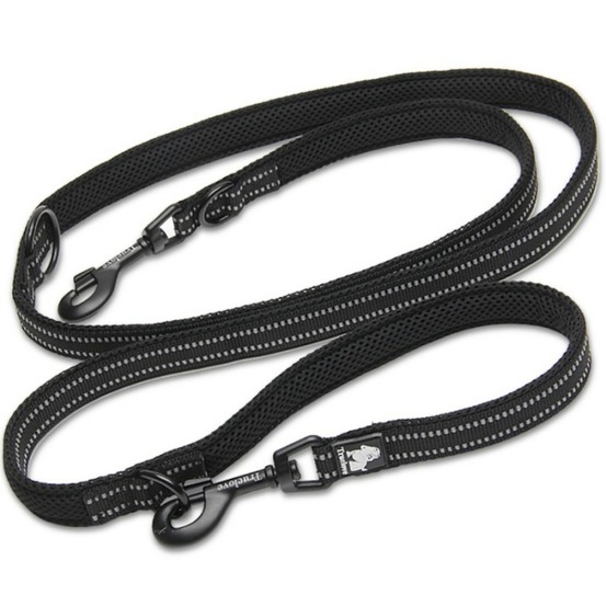 Laisse chien ride - Noir