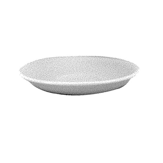 Soucoupes blanches 140 mm churchill - lot de 24