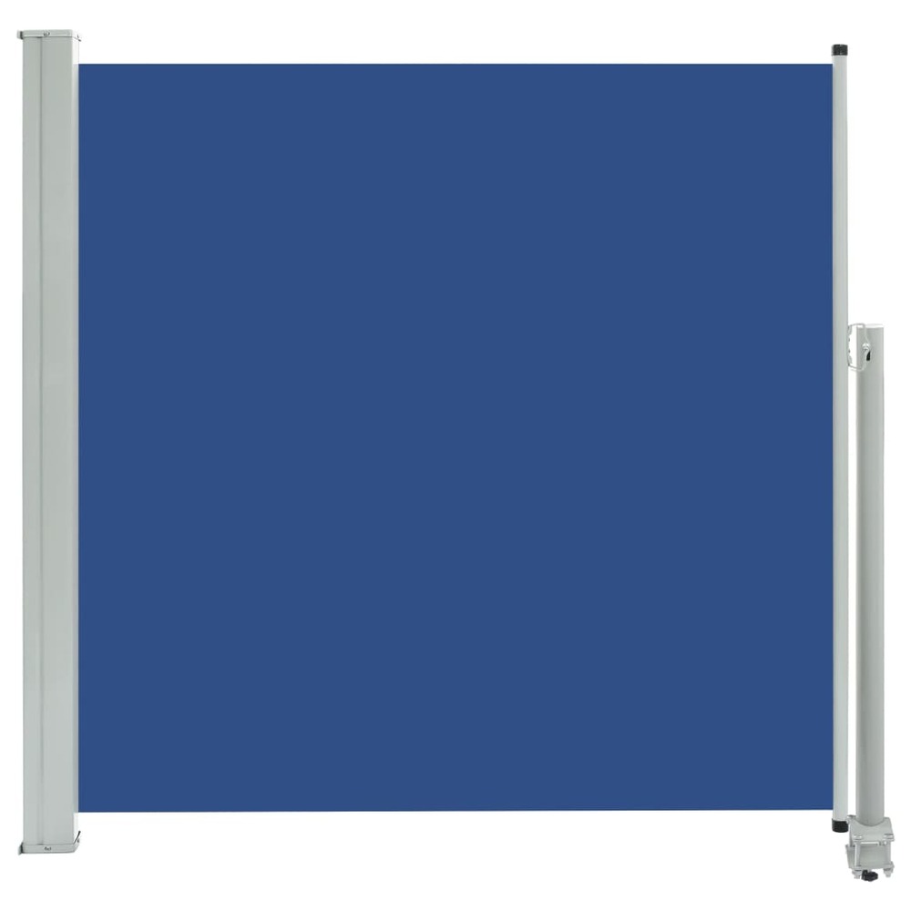 Auvent paravent store brise-vue latéral rétractable de patio jardin terrasse balcon protection visuelle écran 160 x 300 cm bl