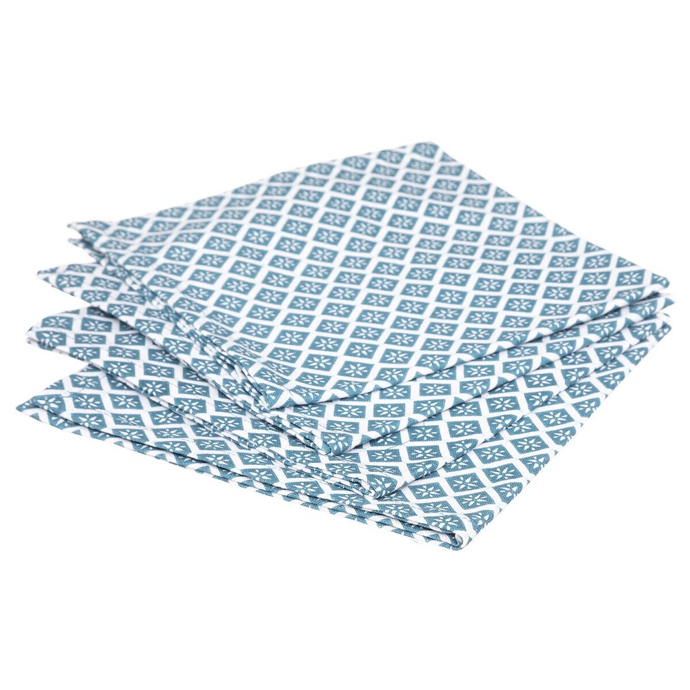 4 serviettes de table collection graphique