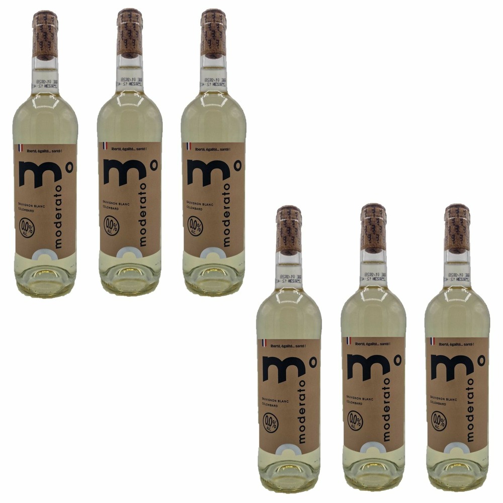 Boisson sans alcool élaborée à partir de vin moderato - moderato