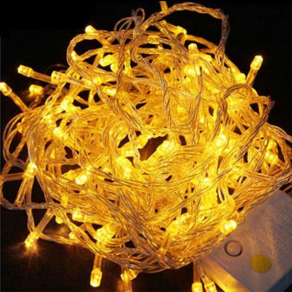 Guirlande lumineuse - jaune - 5m