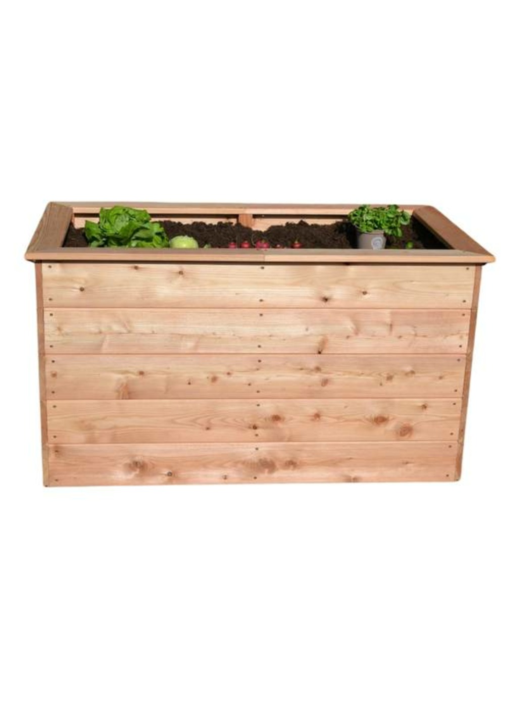 Jardinière surélevée 2000x1000x720 en mélèze - 2000/5