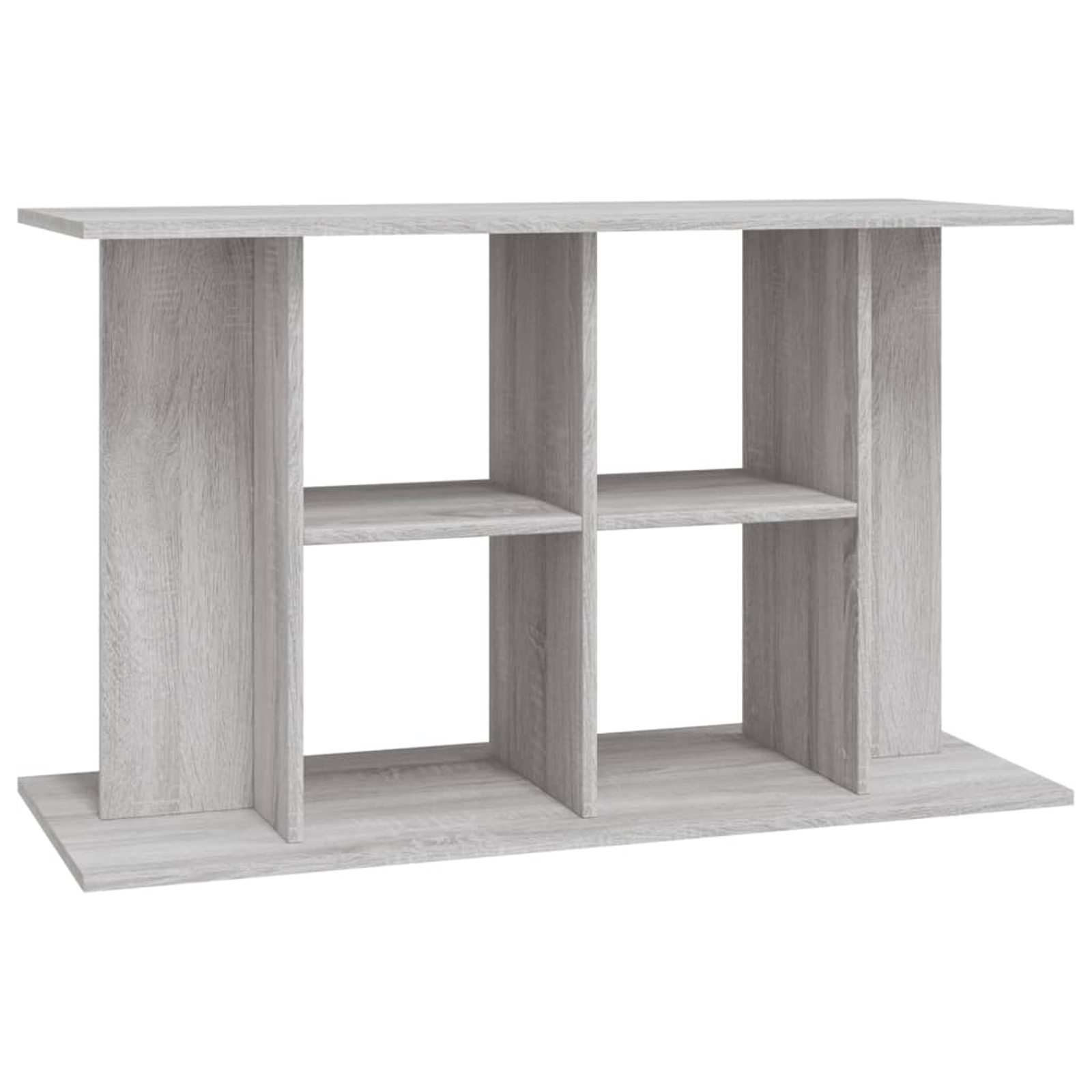 Support pour aquarium sonoma gris 100x40x60cm bois d'ingénierie