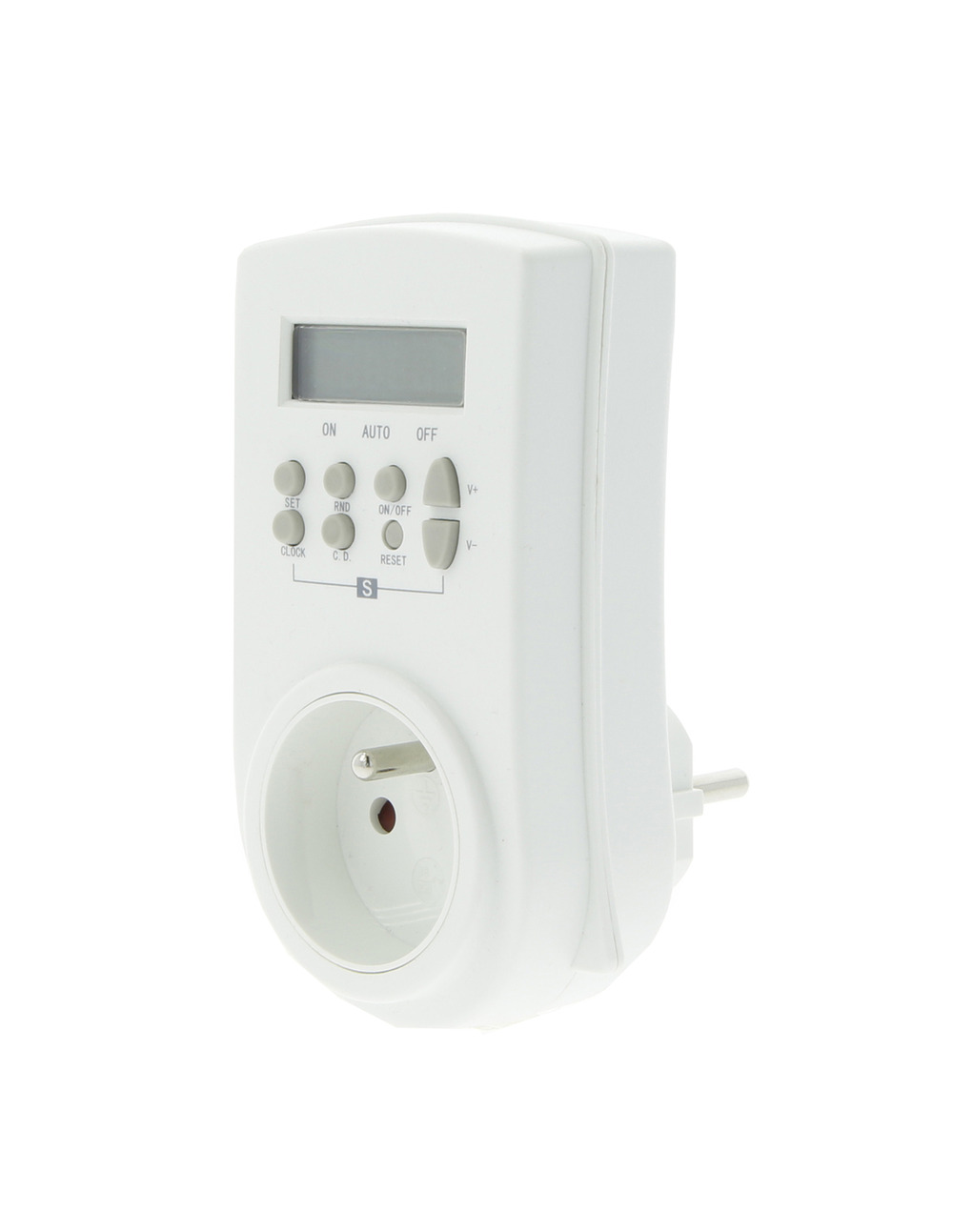 Programmateur digital hebdomadaire 3680w blanc - profile