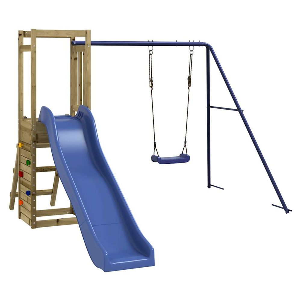 Aire de jeux d'extérieur bois de pin imprégné