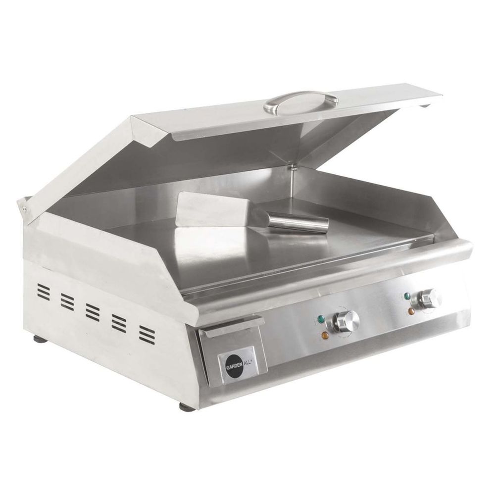 Plancha électrique en inox qualité pro bbplancha 15 à 20 convives