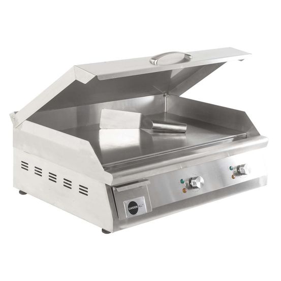 Plancha électrique en inox qualité pro bbplancha 15 à 20 convives