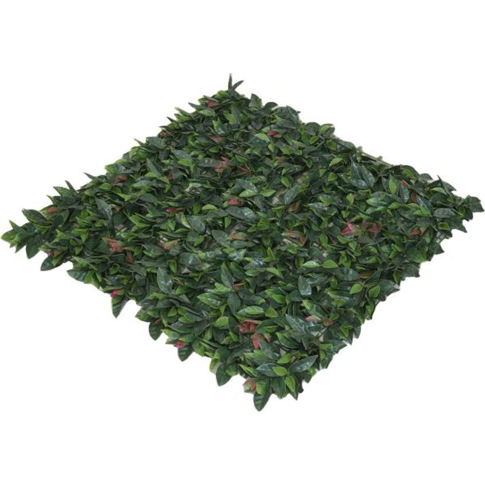 Feuillage artificiel 1 m x 1 m photinia