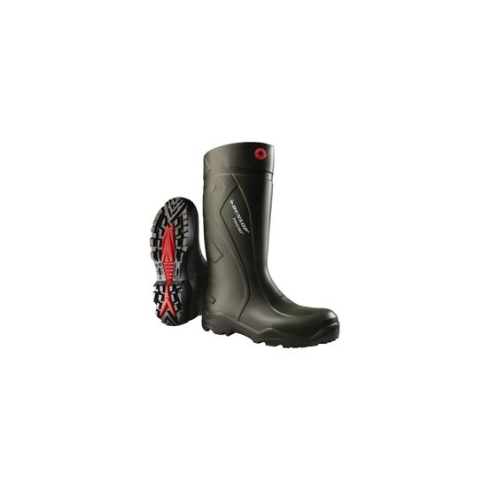 Bottes dunlop purofort+ o4 vert protection robuste et confort durable - dunlop