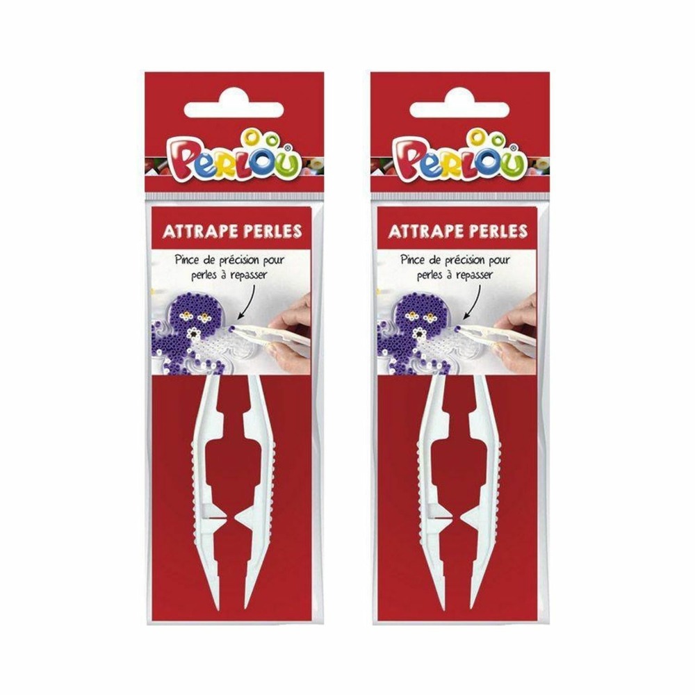 2 pinces attrape perles à repasser
